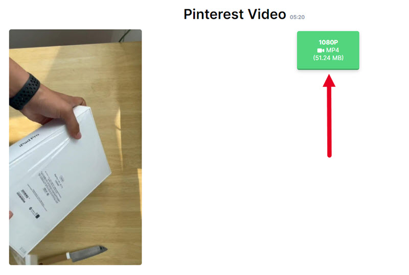 Pinterest Video Downloader - Get HD Videos Stories & Gif Free